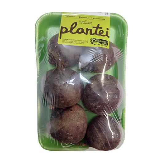 Beterraba Plantei Orgânica Bandeja 500g - Imagem em destaque