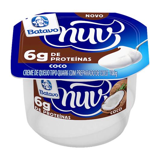 Creme Quark Coco Batavo Nuv Pote 100g - Imagem em destaque