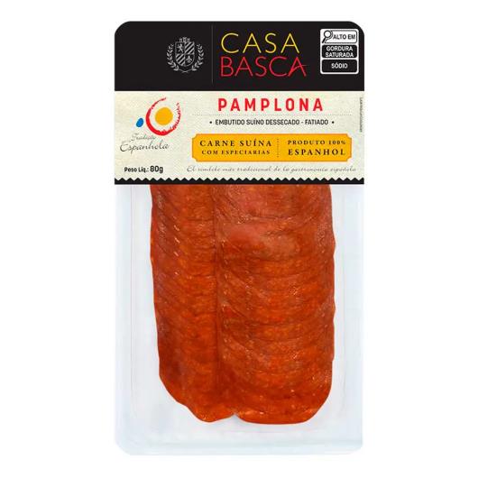 Salame Espanhol Casa Basca Pamplona 80g - Imagem em destaque