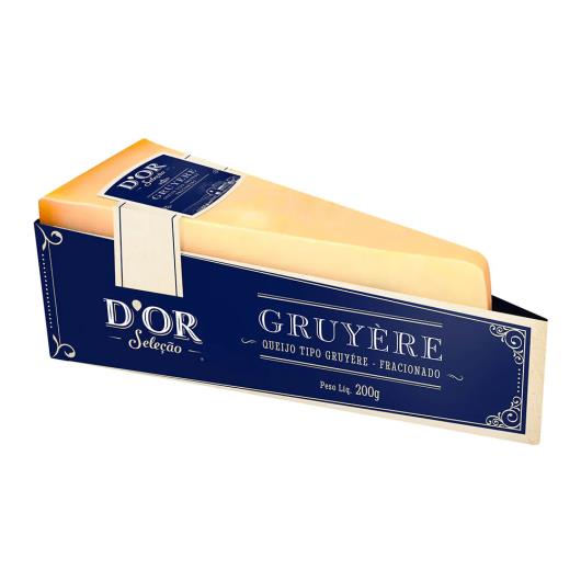 Queijo Tipo Gruyère D'or Selection Fracionado 200g - Imagem em destaque