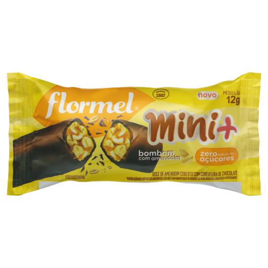 Bombom com Amendoim Flormel Mini+ Pacote 12g - Imagem em destaque