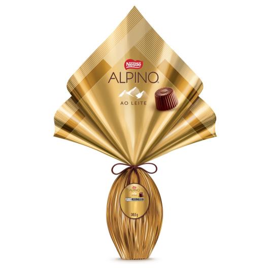 Ovo de Páscoa ao Leite Alpino 349.5g - Imagem em destaque