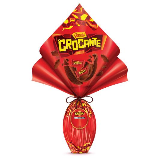 Ovo de Páscoa ao Leite Garoto Crocante 227g - Imagem em destaque