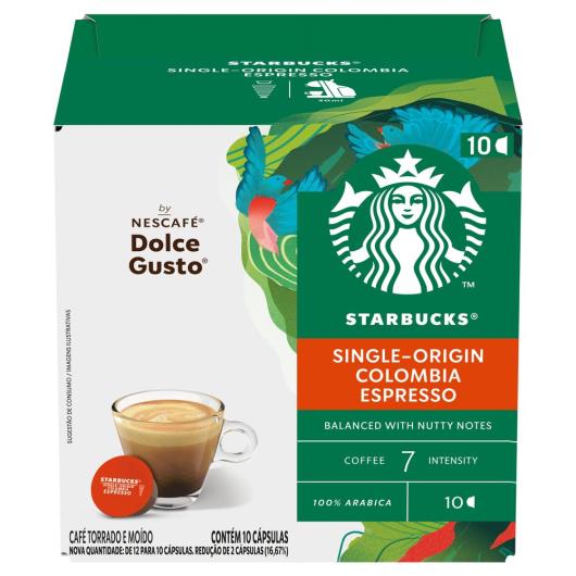 Starbucks®  Espresso Colombia By Nescafé® Dolce Gusto® - 10 Cápsulas - Imagem em destaque