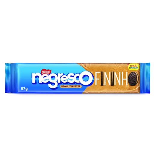 Biscoito Negresco Fininho Peanut Butter 57g - Imagem em destaque