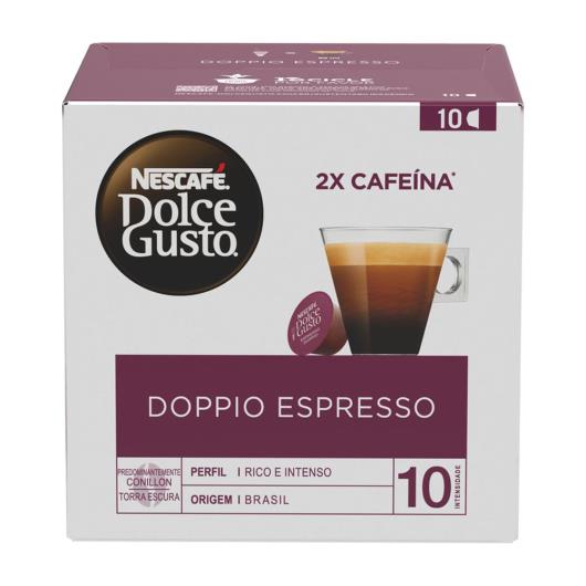 Cápsula de Café Nescafé DOLCEGUSTO Doppio Espresso 10 cápsulas - Imagem em destaque