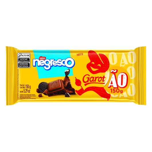 Chocolate Garotão Negresco 150g - Imagem em destaque