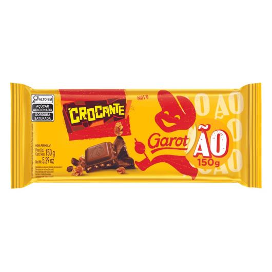 Chocolate Garotão Crocante 150g - Imagem em destaque