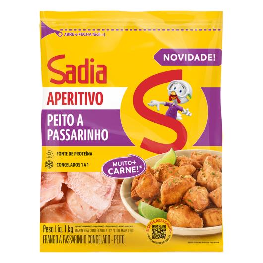 Peito a Passarinho Congelado Sadia Aperitivo 1kg - Imagem em destaque