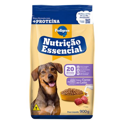 Alimento para cães adulto carne ao leite Pedigree 900g - Imagem em destaque