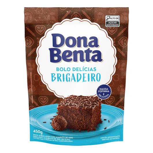 Mistura para Bolo Brigadeiro Dona Benta Sachê 450g - Imagem em destaque