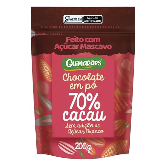 Chocolate em Pó 70% Cacau Guimarães 200g - Imagem em destaque