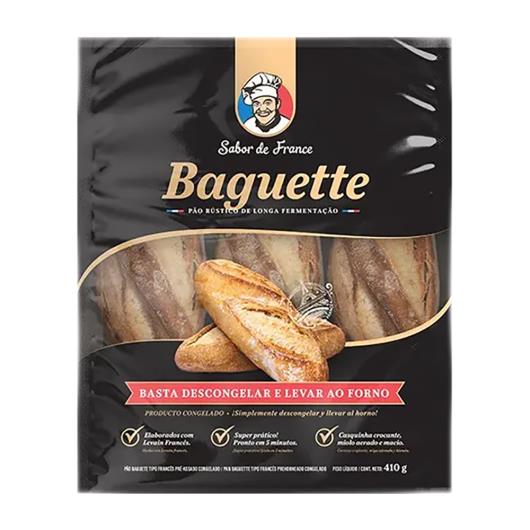 Pão Sabor de France Baguette Congelado 410g - Imagem em destaque