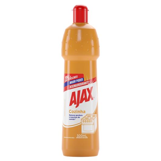 Limpador Desengordurante Cozinha Ajax Squeeze 500ml Grátis 20% de Desconto - Imagem em destaque