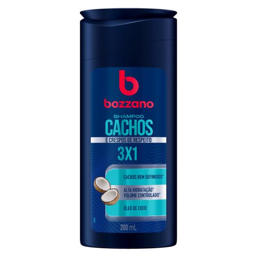 Shampoo Óleo de Coco Bozzano Cachos Frasco 200ml - Imagem em destaque