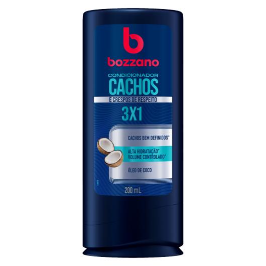 Condicionador Óleo de Coco Bozzano Cachos Frasco 200ml - Imagem em destaque