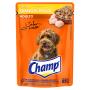Alimento para Cães Adultos Frango Champ Sabor de Casa Sachê 85g