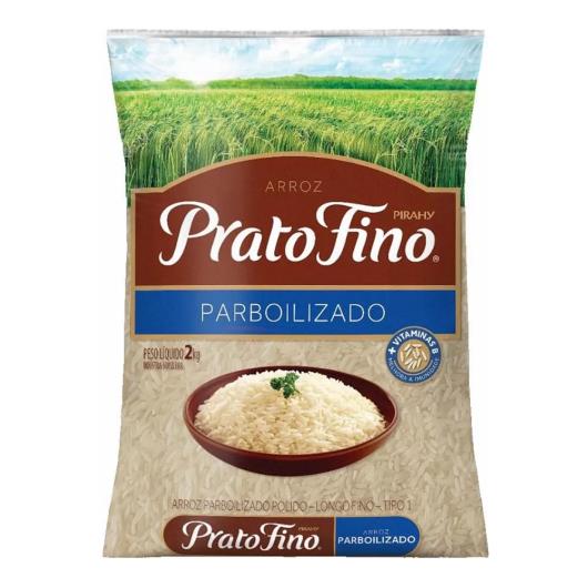 Arroz Parboilizado Prato Fino Tipo 1 Pacote 2kg - Imagem em destaque