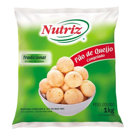 Pão de Queijo Nutriz Tradicional Congelado 1kg - Imagem em destaque