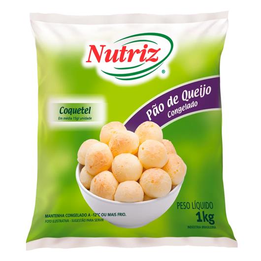 Pão de Queijo Nutriz Coquetel Congelado 1kg - Imagem em destaque