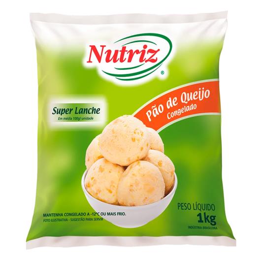 Pão de Queijo Nutriz Super Lanche Congelado 1kg - Imagem em destaque