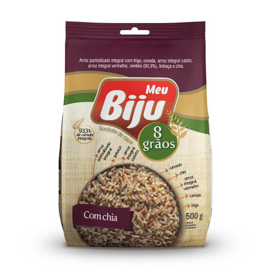 Arroz Meu Biju 8 Grãos com Chia 500g - Imagem em destaque