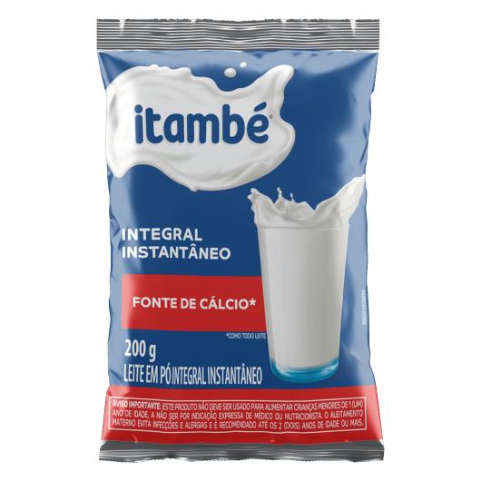 Leite Pó Instantâneo Integral Itambé Pacote 200g - Imagem em destaque