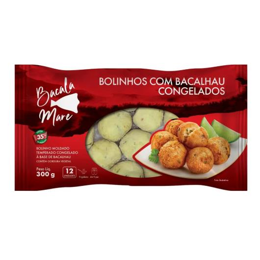 Bolinho com Bacalhau Bacala Mare Congelado 300g - Imagem em destaque