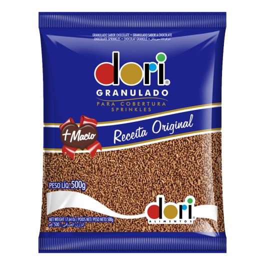 Confeito Granulado Dori Chocolate 500g - Imagem em destaque