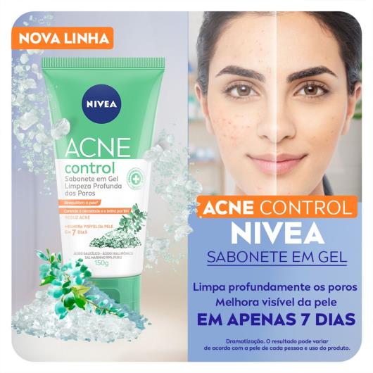 NIVEA Sabonete Facial em Gel Acne Control 150g - Imagem em destaque