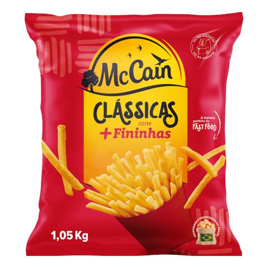 Batata Pré-Frita Fininha Congelada McCain Clássicas Pacote 1,05kg - Imagem em destaque