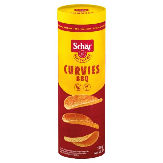 Snack sem glúten bbq curvies Schar 170g - Imagem em destaque