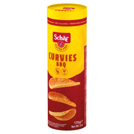 Snack sem glúten bbq curvies Schar 170g - Imagem em destaque