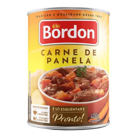 Carne de Panela Bordon Lata 400g - Imagem em destaque
