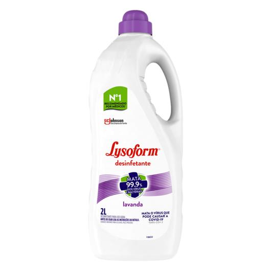 Desinfetante Uso Geral Lavanda Lysoform Frasco 2l - Imagem em destaque