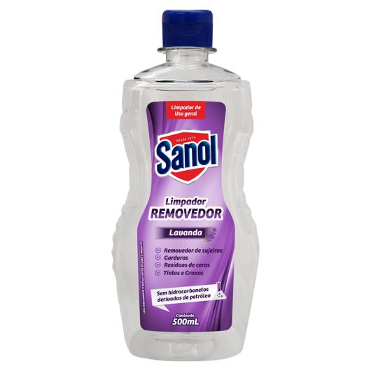 Removedor Uso Geral Lavanda Sanol Frasco 500ml - Imagem em destaque