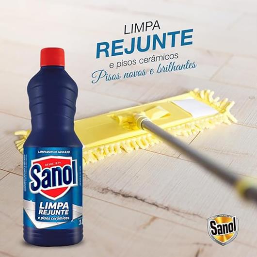 Limpa Rejuntes Sanol Pisos Cerâmica 1l - Imagem em destaque