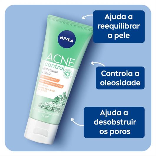 NIVEA Esfoliante Facial Acne Control 75ml - Imagem em destaque