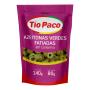 Azeitona Verde Fatiada Tio Paco Conserva Sachê 80g
