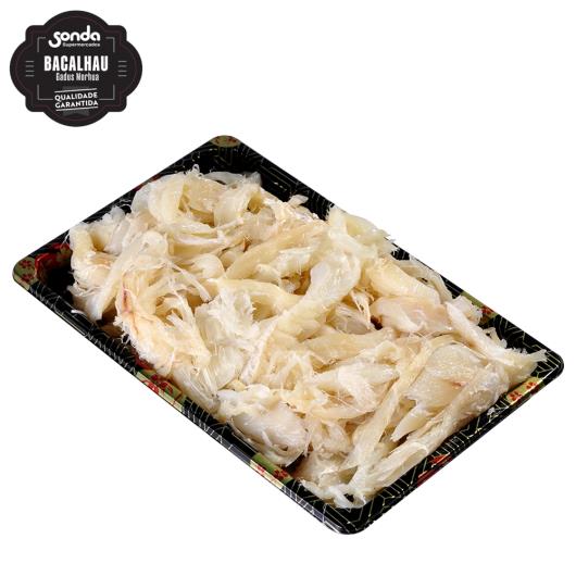 Bacalhau Seco Salgado Gadus Morhua Desfiado 300g - Imagem em destaque