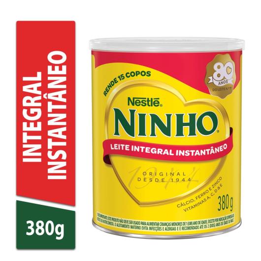 Leite em Pó Ninho Integral Instantâneo Lata 380g - Imagem em destaque