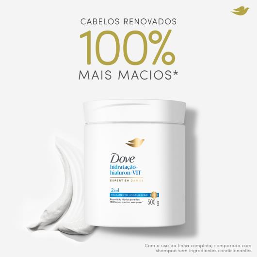 Máscara de Tratamento + Finalizador 2 em 1 DOVE Hidratação + Vitaminas 500 g - Imagem em destaque