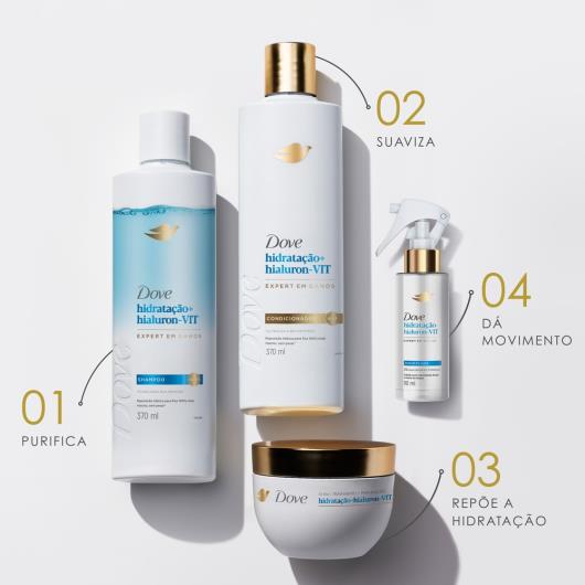 Máscara de Tratamento + Finalizador 2 em 1 DOVE Hidratação + Vitaminas 500 g - Imagem em destaque