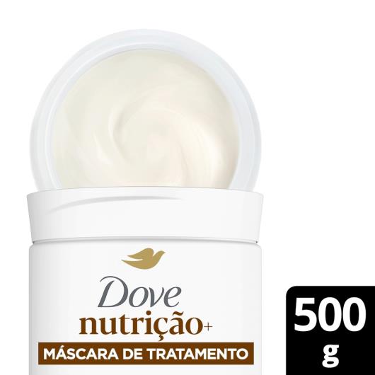 Máscara de Tratamento + Finalizador 2 em 1 DOVE Nutrição + Fusão de Óleos 500 g - Imagem em destaque