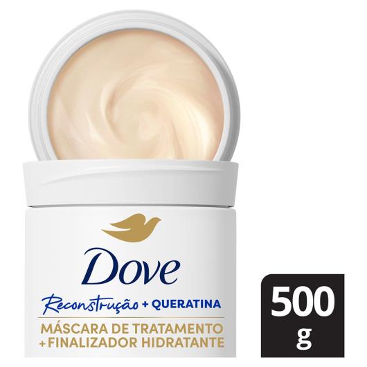 Máscara de Tratamento Dove Reconstrução + Queratina Pote 500g - Imagem em destaque