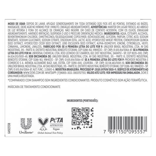 Máscara de Tratamento Dove Bond Intense Repair Caixa 250g - Imagem em destaque