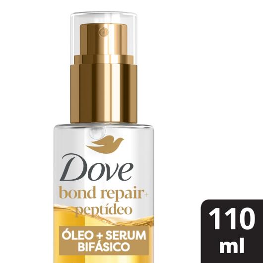 Óleo e Sérum Bifásico Bond Repair + Peptídeo Dove Frasco Spray 110ml - Imagem em destaque