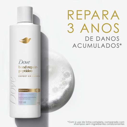 Shampoo Dove Bond Intense Repair Frasco 350ml - Imagem em destaque