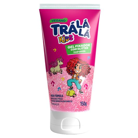 Gel Fixador com Glitter Trá Lá Lá Hidrakids Bisnaga 150g - Imagem em destaque