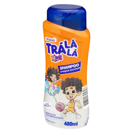 Shampoo Trá Lá Lá Kids Crespos Incríveis Frasco 480ml - Imagem em destaque